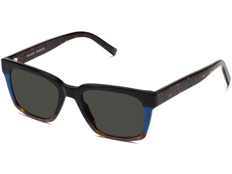 Striped Inkwell Warby Parker Andre Men's Sunglasses Australia | Z9J-7680