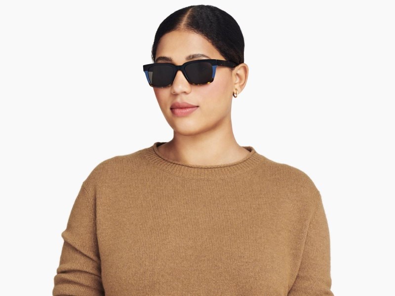 Striped Inkwell Warby Parker Andre Women's Sunglasses Australia | N6W-2110