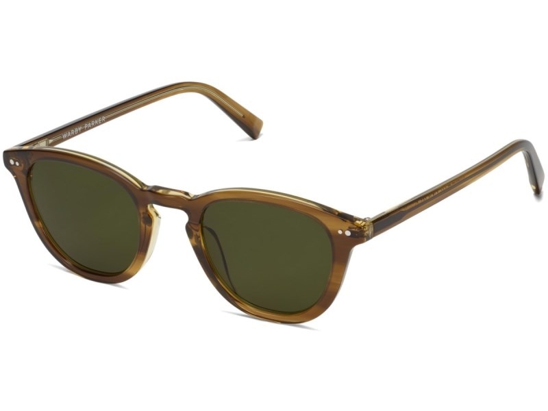 Striped Moss Warby Parker Bowlin Women's Sunglasses Australia | O6N-6495