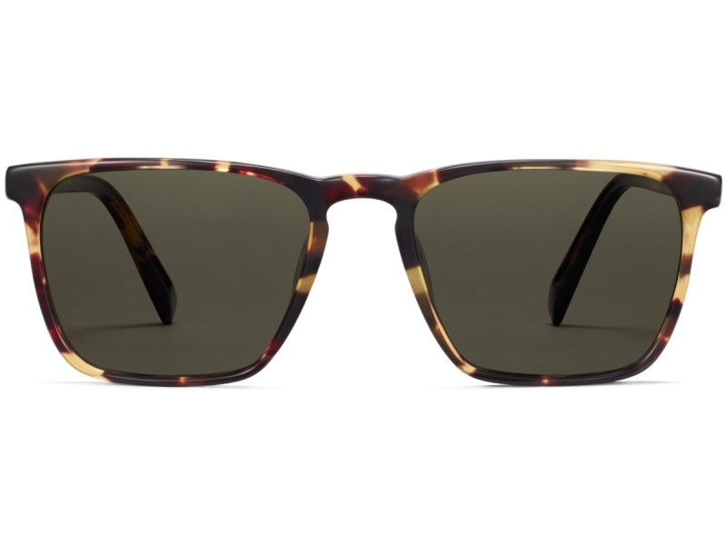 Walnut Tortoise Warby Parker Sutton Men's Sunglasses Australia | Q9U-0480