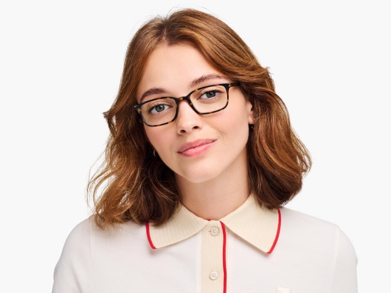 Whiskey Tortoise Warby Parker Oliver Women's Eyeglasses Australia | S0T-7598