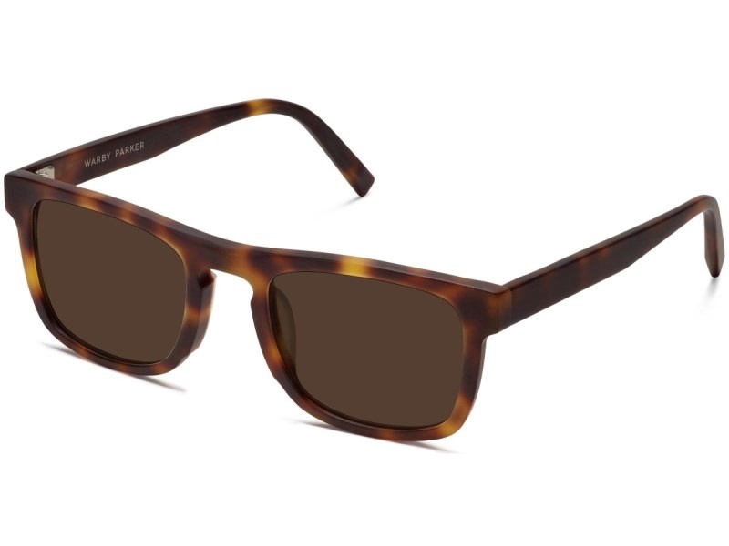 Woodgrain Tortoise Matte Warby Parker Omar Men's Sunglasses Australia | R9V-8790