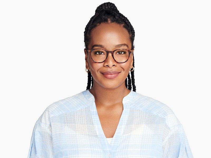 Woodgrain Tortoise Warby Parker Abner Women's Eyeglasses Australia | V2I-7035