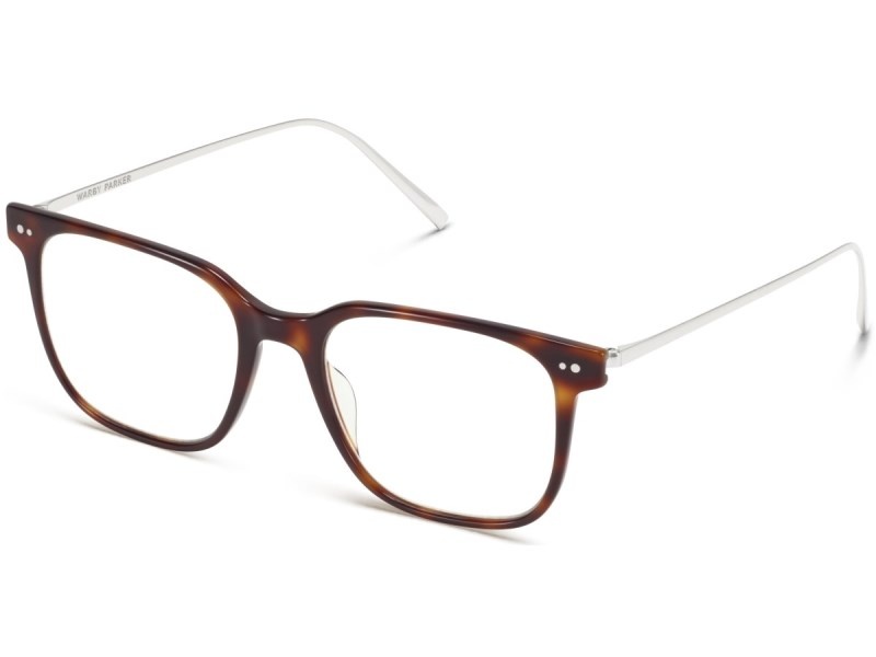 Woodgrain Tortoise with Polished Silver Warby Parker Caleb Women's Eyeglasses Australia | K5R-8520